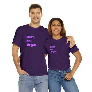 Born on Argus Draenei T Unisex sizes to 5XL!