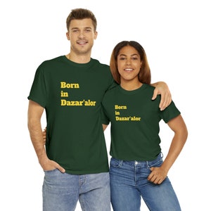 Born in Dazar&#39;alor Zandalari Troll T Unisex sizes to 5XL!