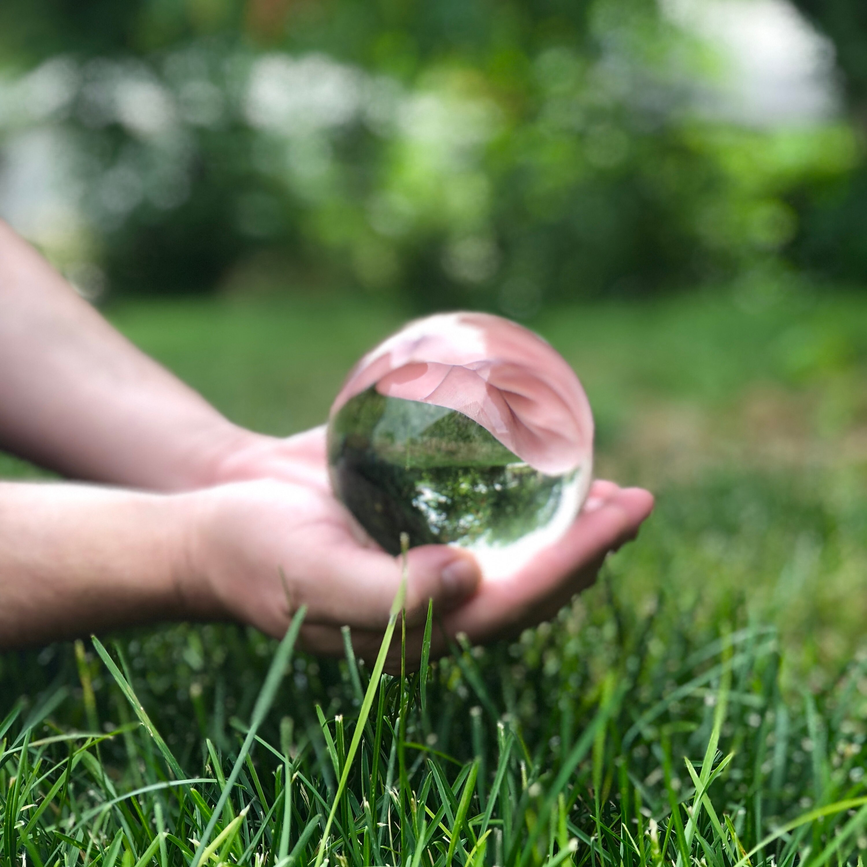 Real Crystal Ball With Stand 4 Leaded Crystal Sphere Etsy