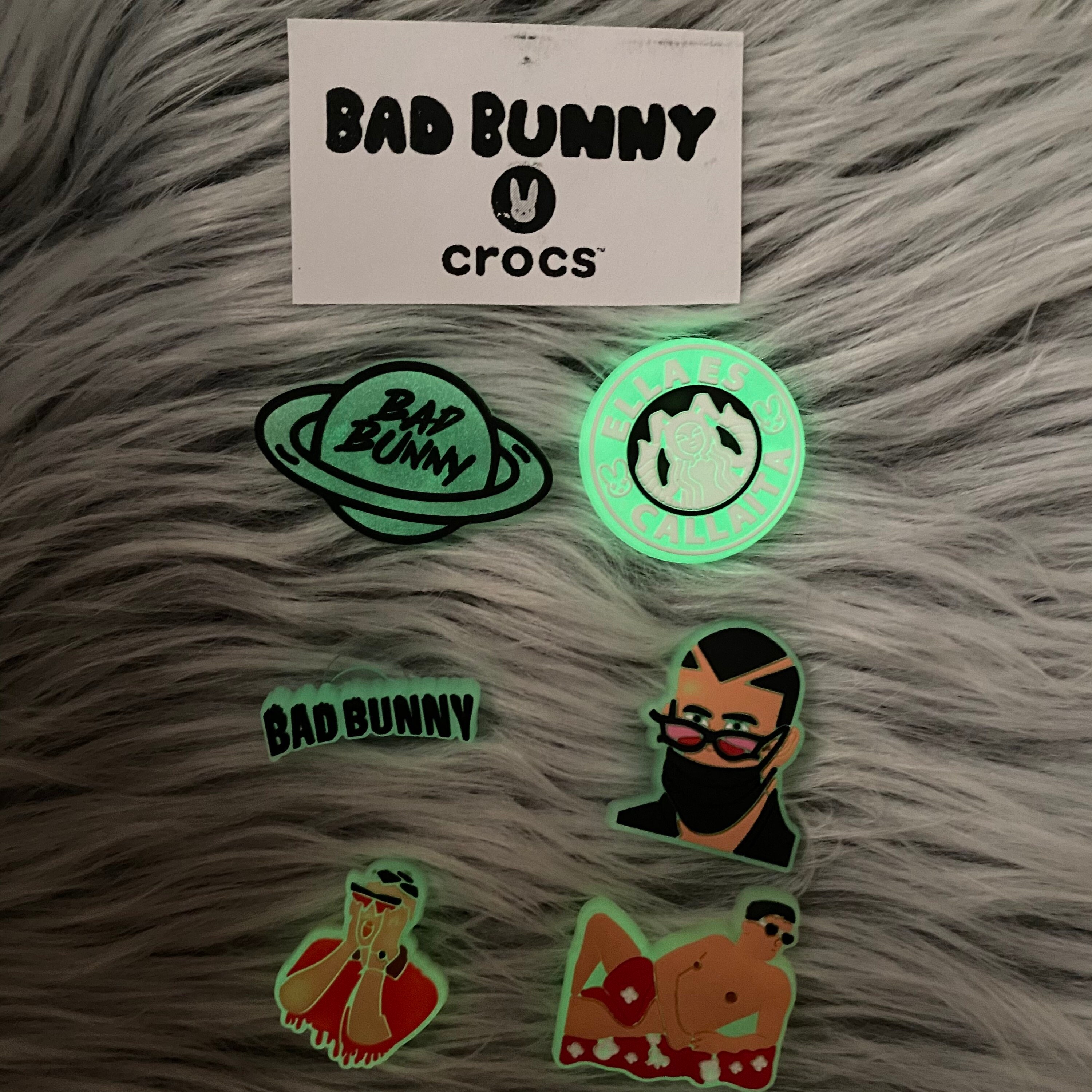 Bad Bunny Charms for Crocs Etsy UK