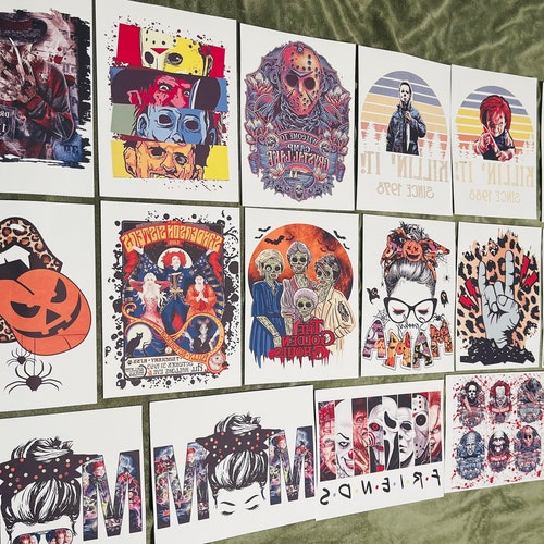 Sublimation Print – Chucky Halloween Ready To Press Heat Transfer – Handmade