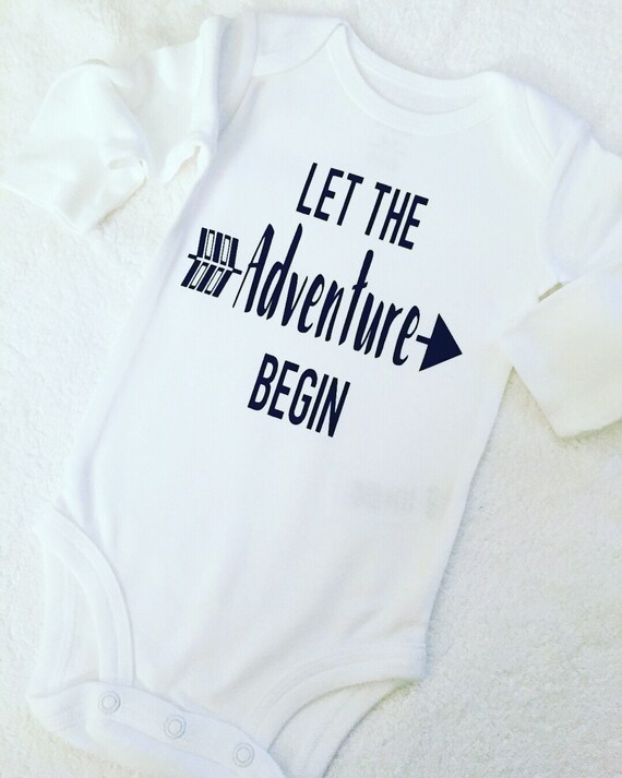 let the adventure begin romper