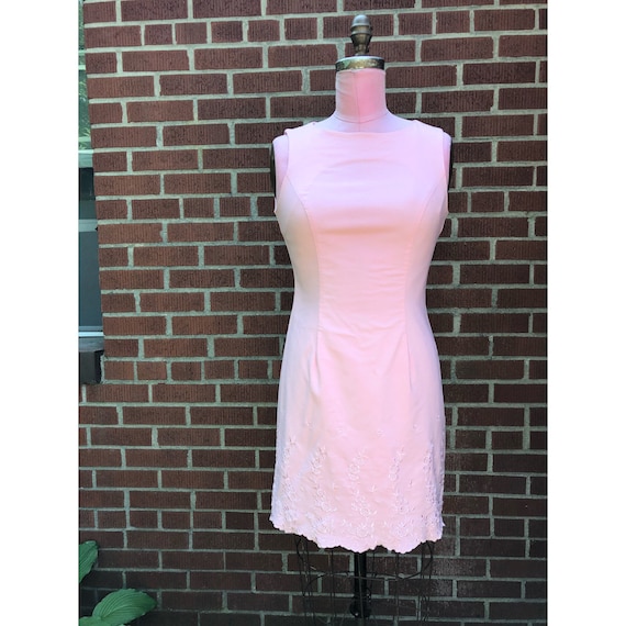 1990s Bubblegum Pink Dress - image 1