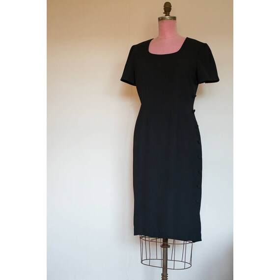 maggy london tuxedo dress