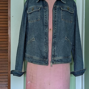 ジャケット・アウター Dark Wear 00s layered denim jacket y2k Dark Wear 00s layered denim jacket y2k