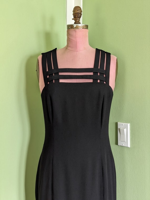 1990s black dress