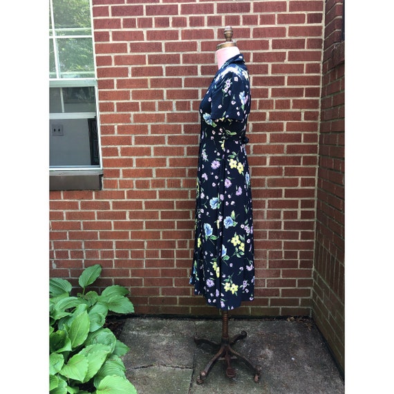 1990s Floral Dress - image 3