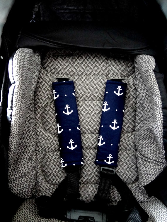 Fox and Friends Baby Kids Seat Belt Strap Covers Pram Stroller Car Seat Baby Cap 