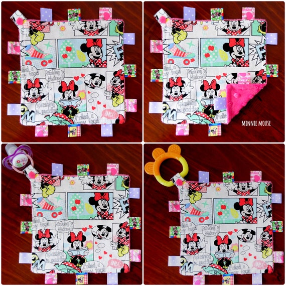 minnie mouse comforter toy