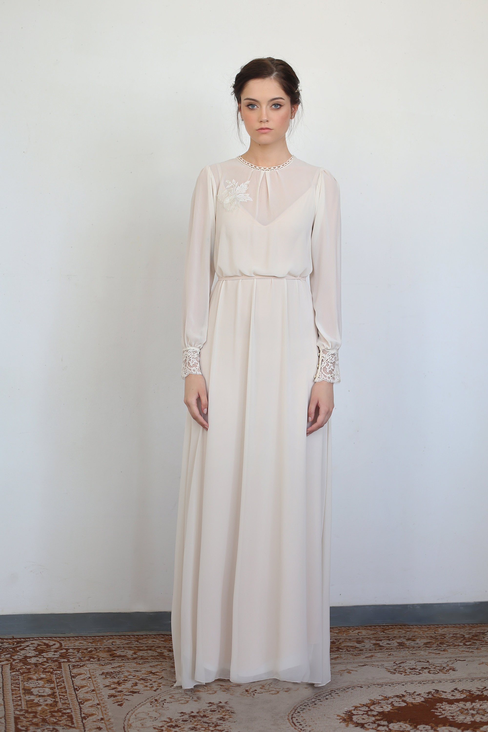 modest vintage wedding dresses