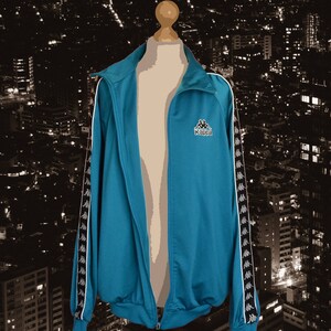 Turquoise kappa tracksuit deals