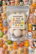 Toy Bath Bombs | Mystery  Bath Bombs | fruit loop scented | Fruity Scents | moisturizing bath bombs | sensitive skin kids