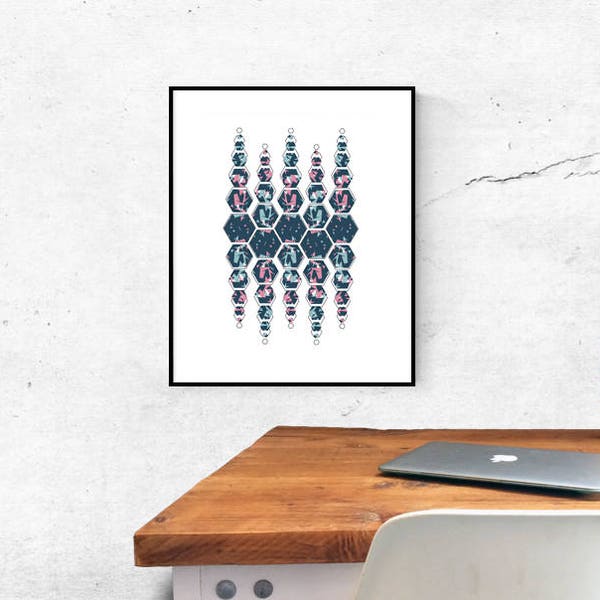 Scandi Modern - Scandinavian Modern - Wall Art - Scandinavian Art - Scandi Print - Scandi Design - Scandinavian Design - Scandinavian Print