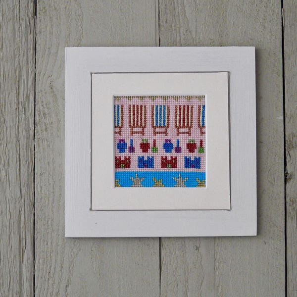 Beach Cross Stitch Etsy UK