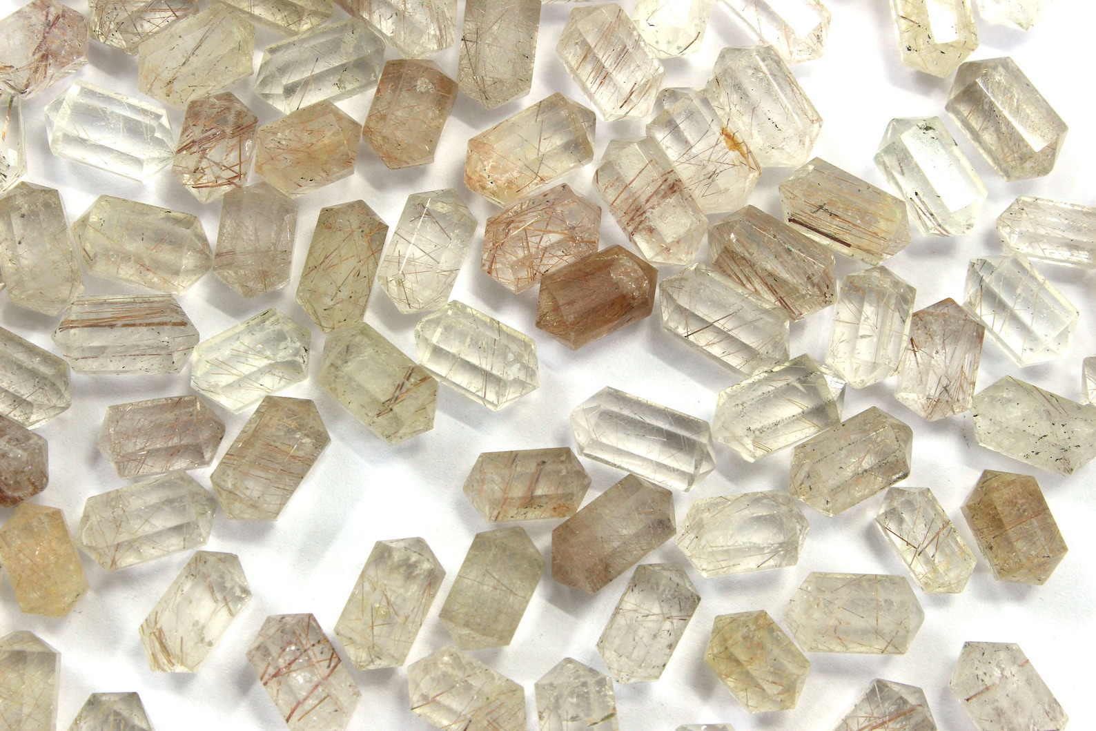 Good Quality Natural Copper Rutile Gemstone5 Pieces Double Etsy