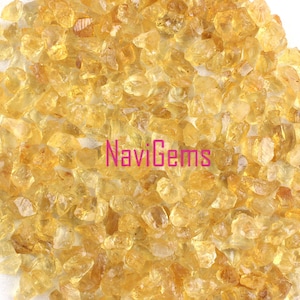 AAA Quality 50 Pieces Natural Citrine Rough,Loose Gemstone,6-8 MM Approx,Citrine Loose Rough,Natural Rough,Making Jewelry,Wholesale Price