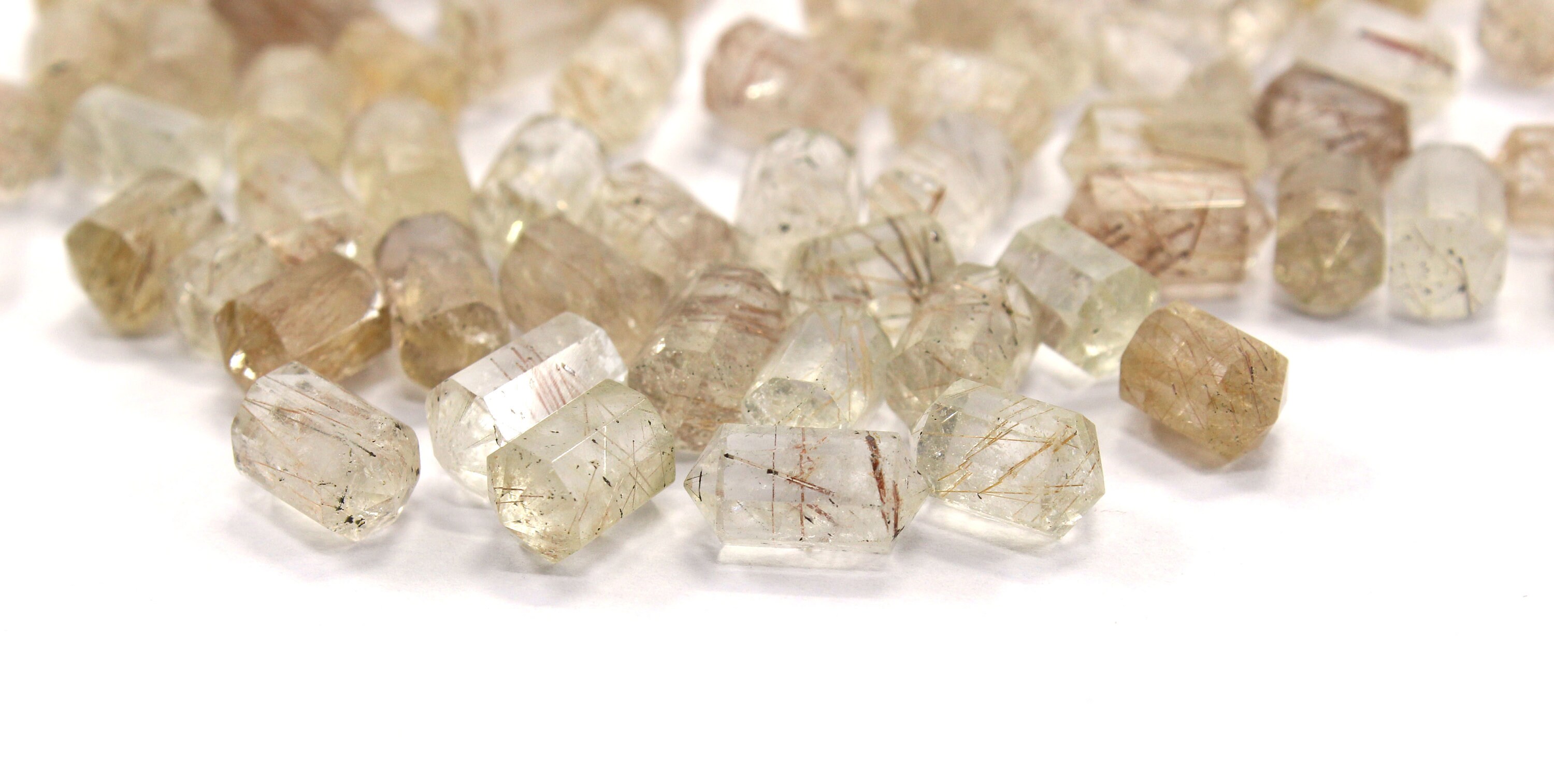 Good Quality Natural Copper Rutile Gemstone5 Pieces Double Etsy
