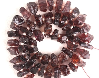 50 pezzi di granato naturale grezzo, pietra preziosa forata, qualità AAA, circa 6-8 mm, per la creazione di gioielli, granato grezzo, granato rosso, prezzo all&#39;ingrosso, nuovo arrivo