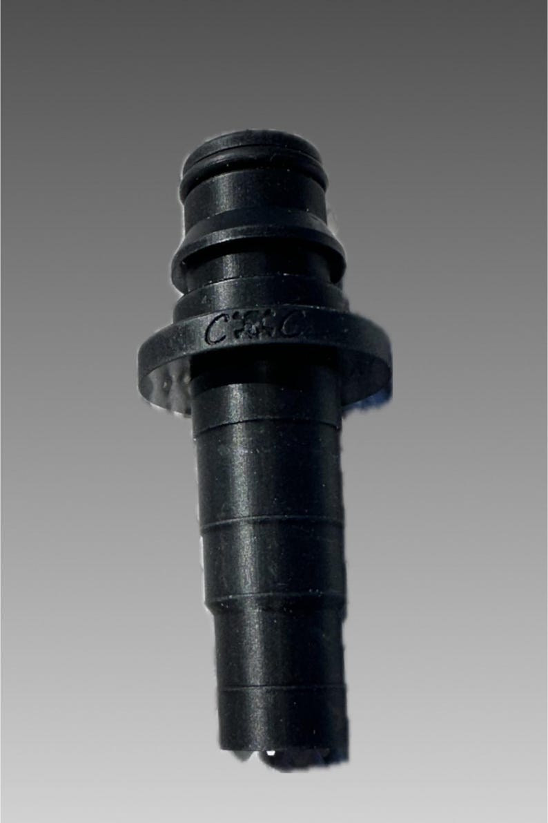 May include: Black plastic hose connector with a C+C logo.