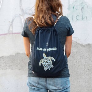 FAIR  gym bag cotton // lost in plastic
