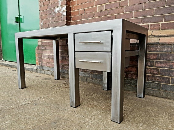 Industrial Style Desk Metal Office Table Workstation Industrial Style Desk Metal Office, Industrial Office Furniture