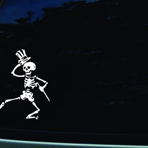 5.5&quot; X 6&quot; Skeleton GD Vinyl Decal