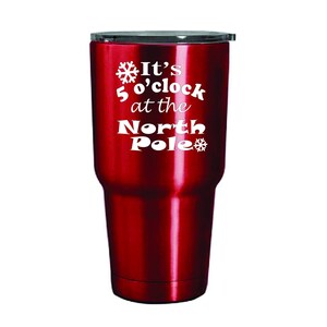 3&quot; X 2.5&quot; It&#39;s 5 o&#39;clock at the North Pole