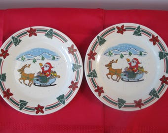 Reindeer plates | Etsy Reindeer plates | Etsy