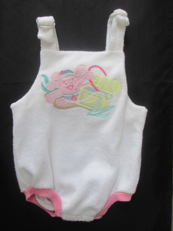 terry cloth romper baby