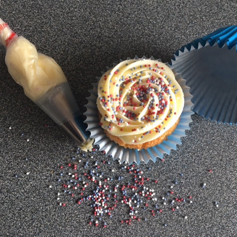 Cupcake Baking Decorating Kit Make Your Own Vanilla Etsy
