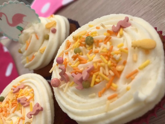 Flamingo Cupcake Baking Kit Bake Decorate Your Own Tropical Etsy