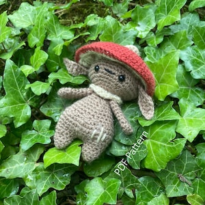DIY Mushroom Crochet Pattern: Adorable Amigurumi Toadstool Stuffed Toy