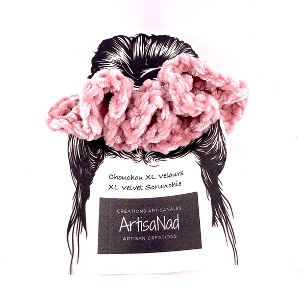 Chouchou velours XL - Velvet Scrunchie XL