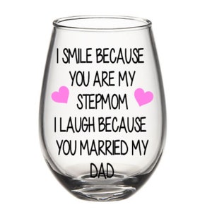 Personalized Mothers Day Gifts For Stepmom - I Smile Because Youre My Step  Mom, Stepmom Gift from St…See more Personalized Mothers Day Gifts For