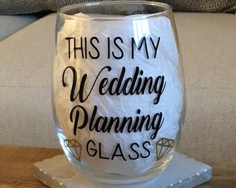 Download This Is My Wedding Planning Glass Etsy