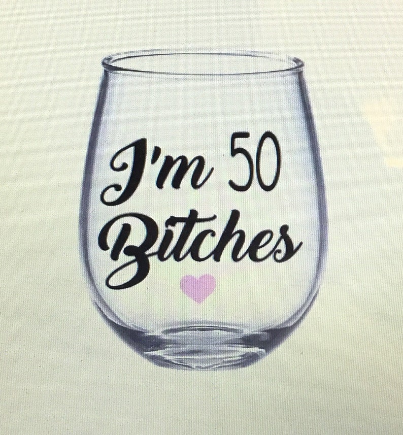 50th-wine-glass-50th-birthday-wine-glass-50-wine-glass-50-etsy