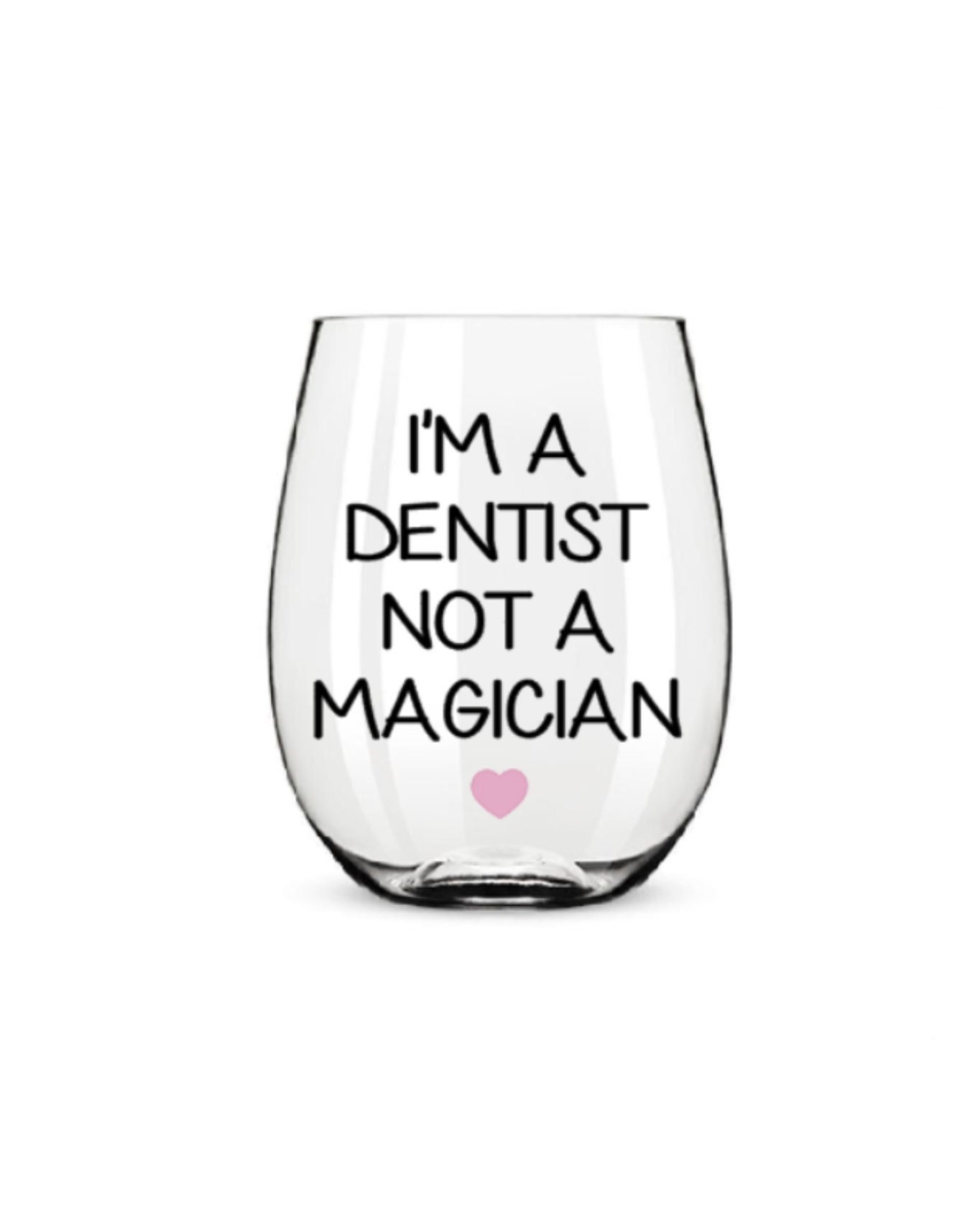 Dental hygienist wine glass. Dental assistant wine glass. Etsy Nederland