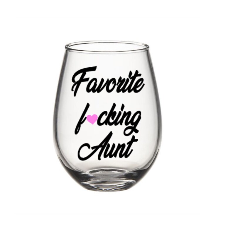 Aunt wine glass. Best aunt wine glass. Auntie wine glass. Aunt Etsy