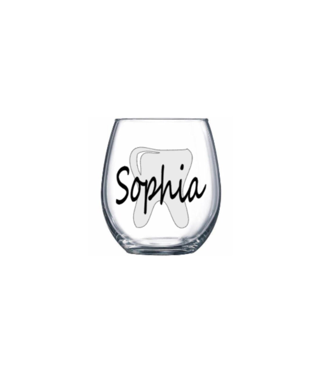 Dental Hygienist Wine Glass. Dental Hygienist Gift. Dental Etsy