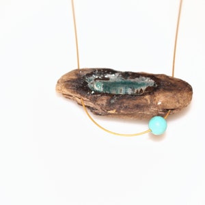 Natural Driftwood Jewelry Necklace