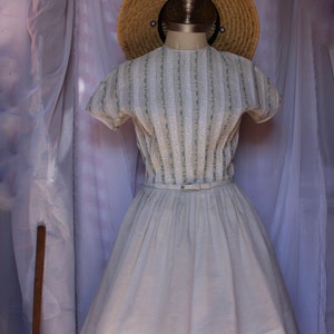 Vintage 1950's Summer Dress | L' aiglon Dress