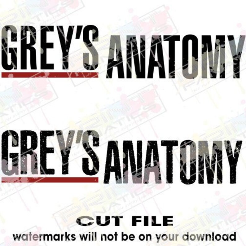 Download Grey's Anatomy SVG Grey's Anatomy cut file Grey | Etsy