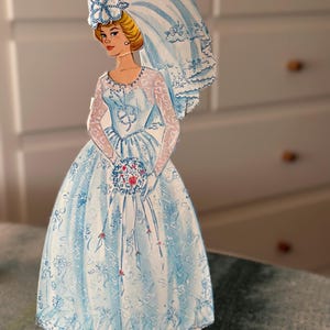 Barbie Paper Doll And Clothes, Mattel Vintage 1964