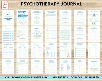 Thought Challenging Worksheets, CBT Therapy, Therapy Journal, Mental Health Printable, Thought Processing, Cognitive Behavioral Therapy