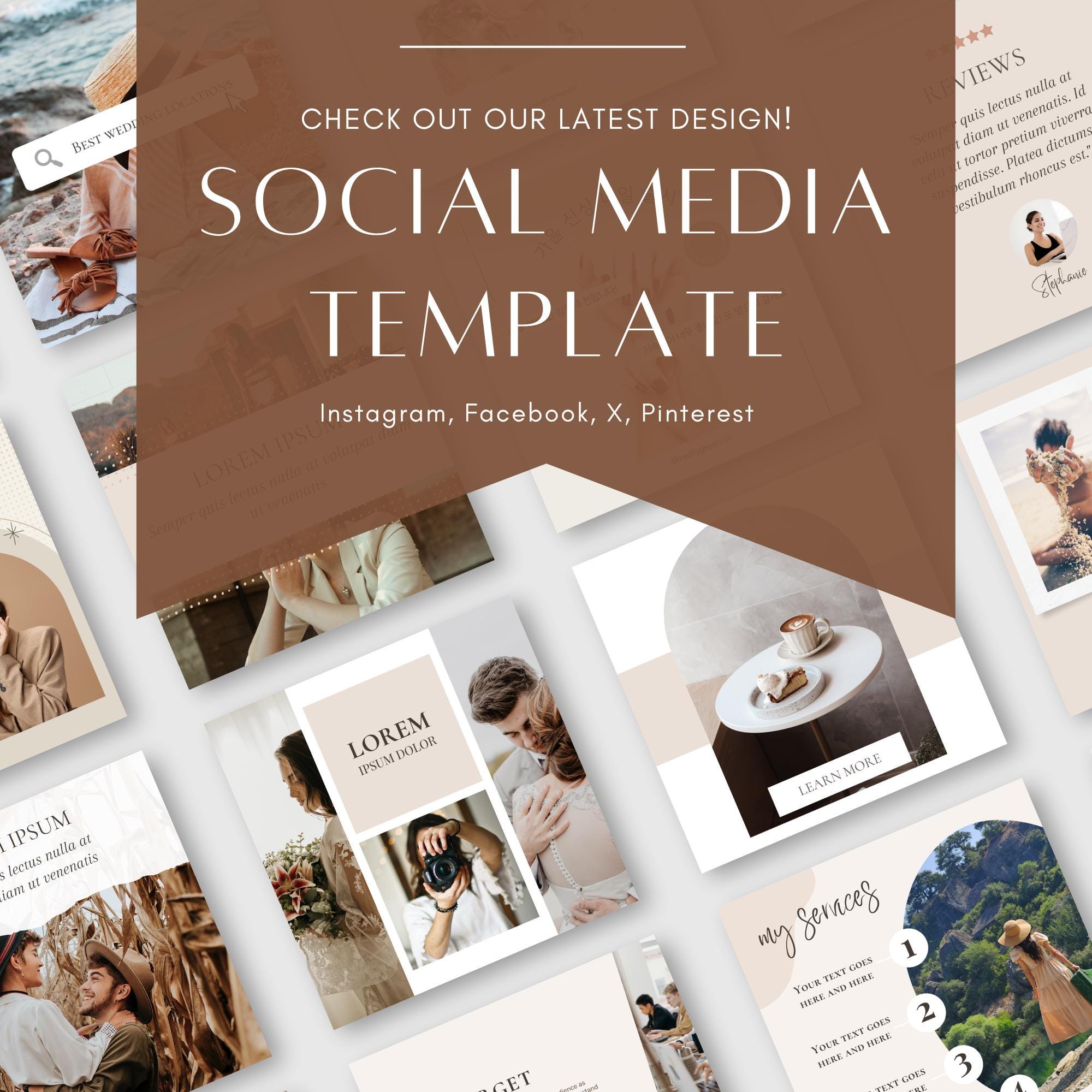 300+ Customizable Instagram Post Templates, Elegant Marketing Templates ...