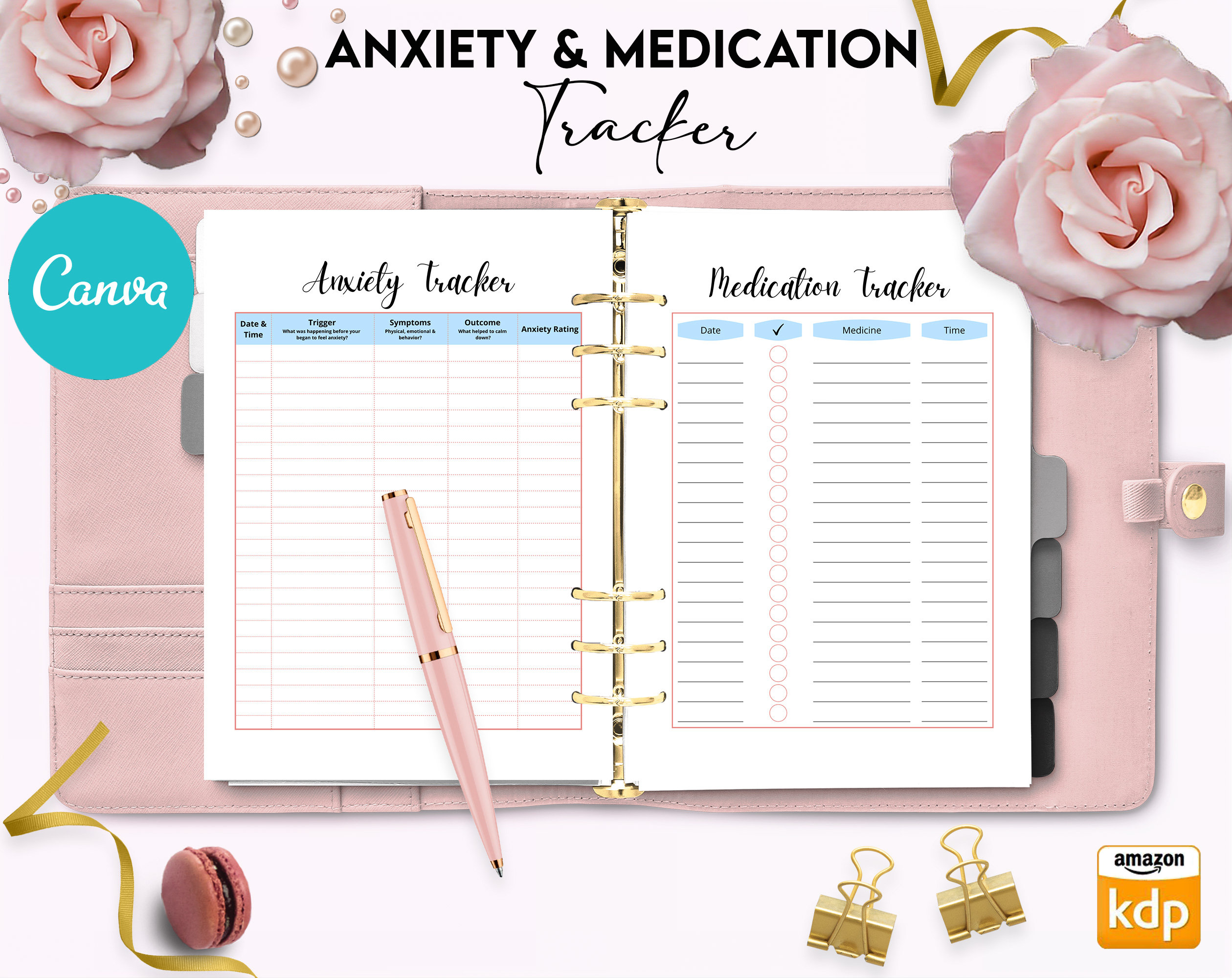 Mental Health Guided Therapy Journal With Prompts 60 Pages, Printable ...