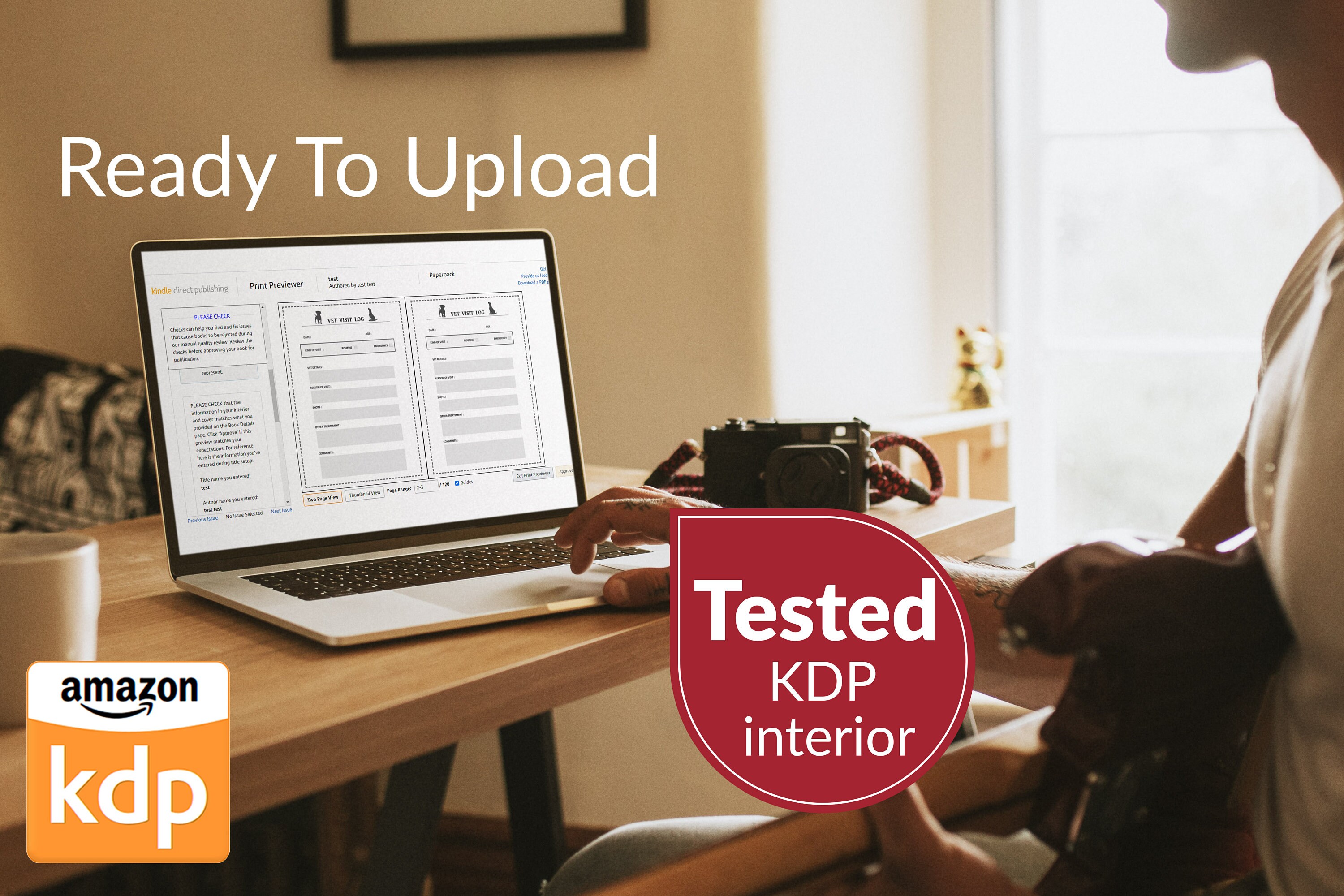 Dream Journal Amazon KDP Interiors Templates for Journal & Low Etsy