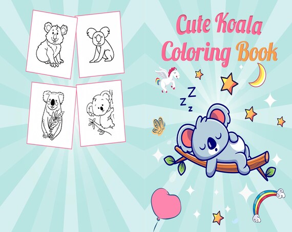 Coloring Books For Kids Ages 4-8: Cute pictures with animal touch