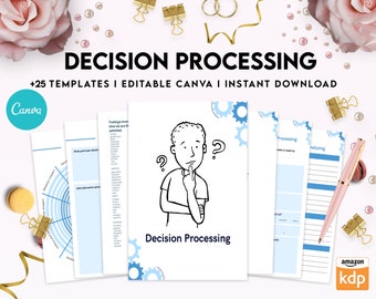 Make a Decision Aid Printable Interactive Worksheet Journal Inserts ...