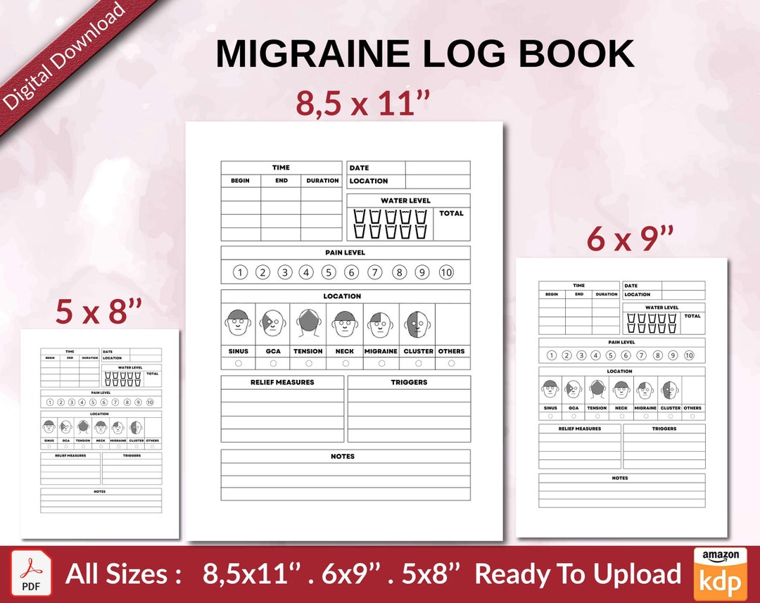 Migraine Log Book